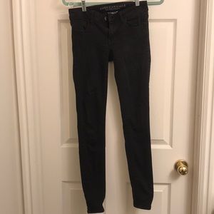 American Eagle Jeggings Black
